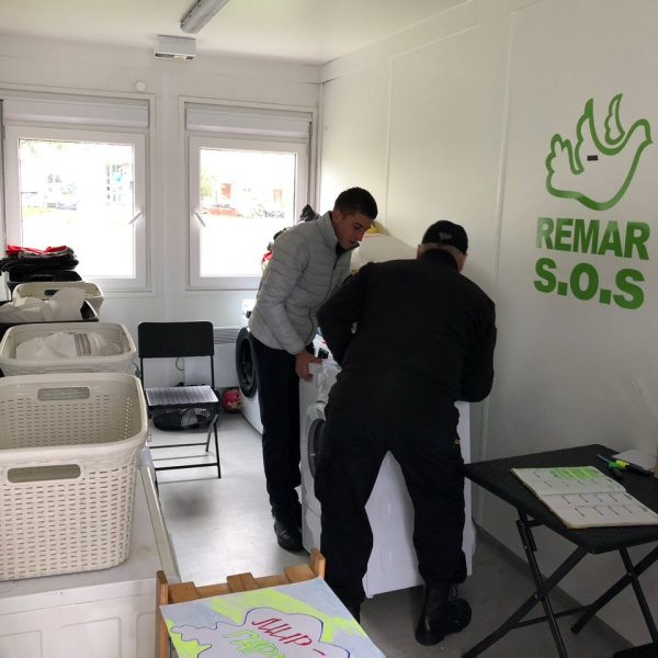 Dryer for refugees in Lvviv