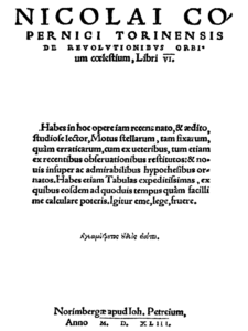 Copernicus Revolutions